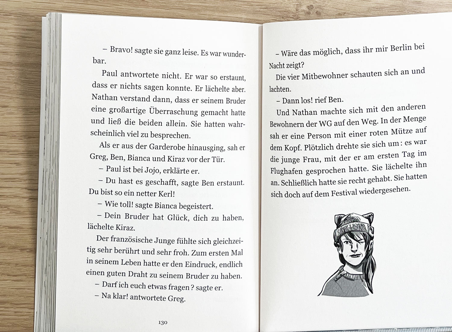 A2 - Nathan et son Berliner Bruder. Texte en français et en allemand Livres La family shop