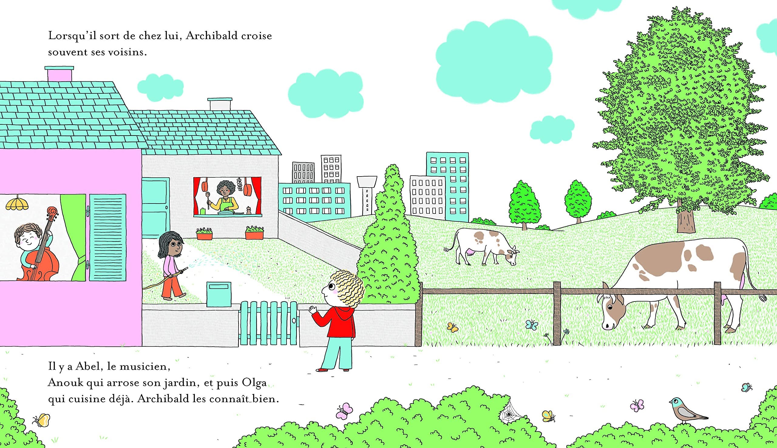 Nos voisins silencieux - livre enfant dès 3 ans Livres La family shop