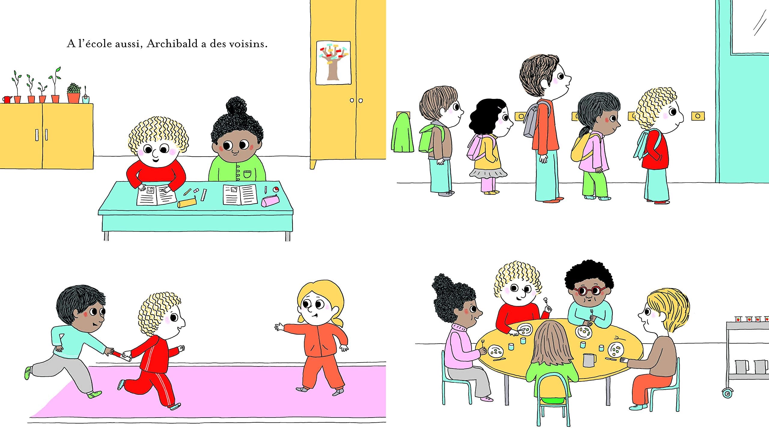 Nos voisins silencieux - livre enfant dès 3 ans Livres La family shop