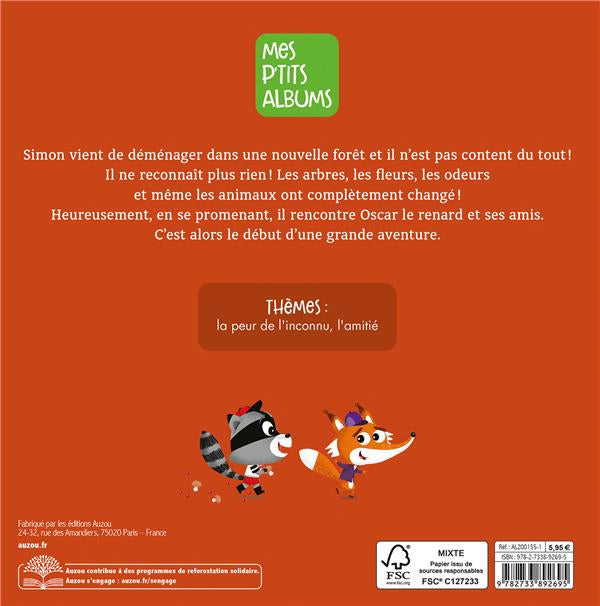 Simon le raton a une nouvelle maison - Livre enfant sur le déménagement Livres OLF