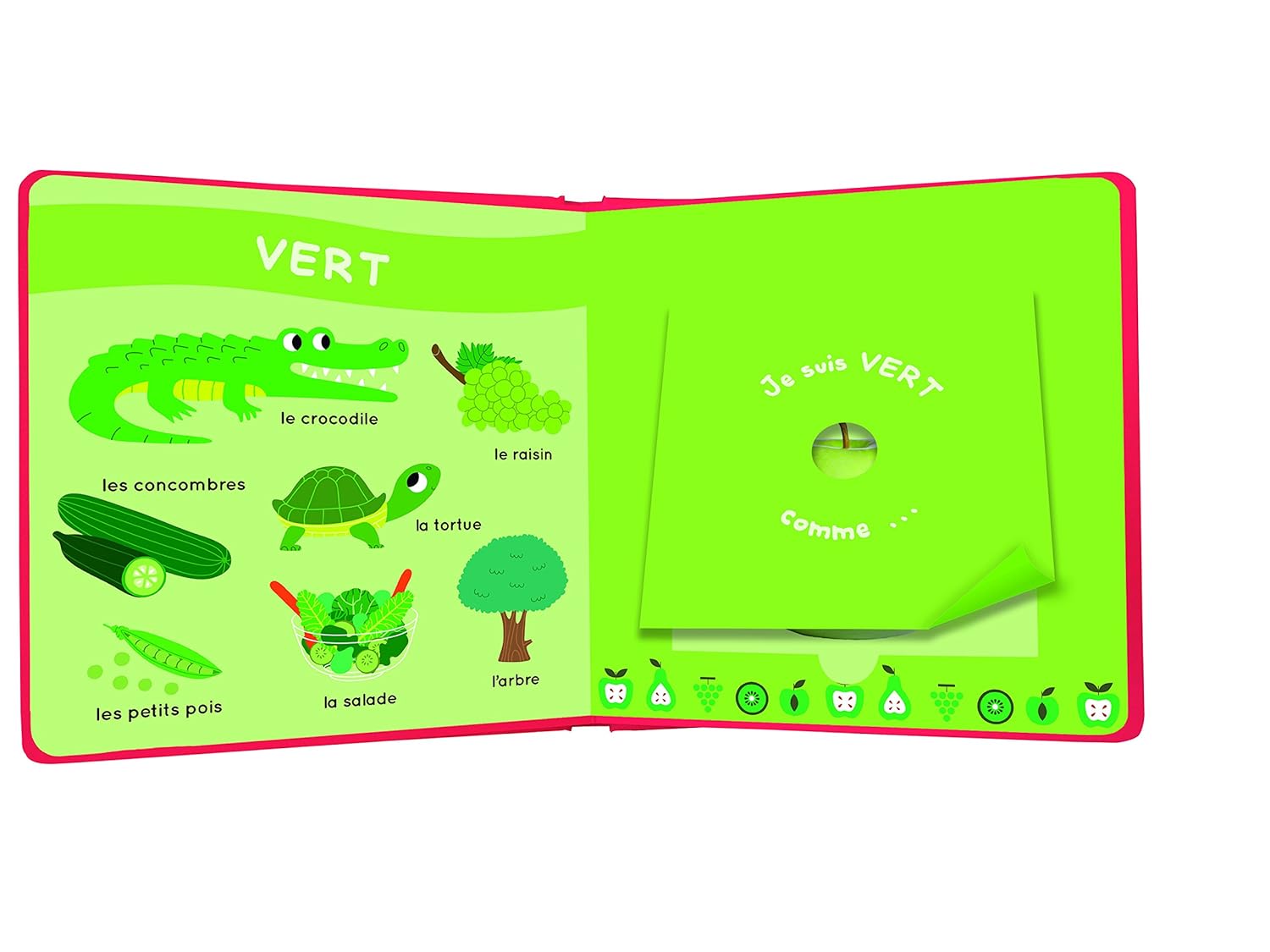 Mon livre des odeurs et des couleurs - les fruits Livres OLF