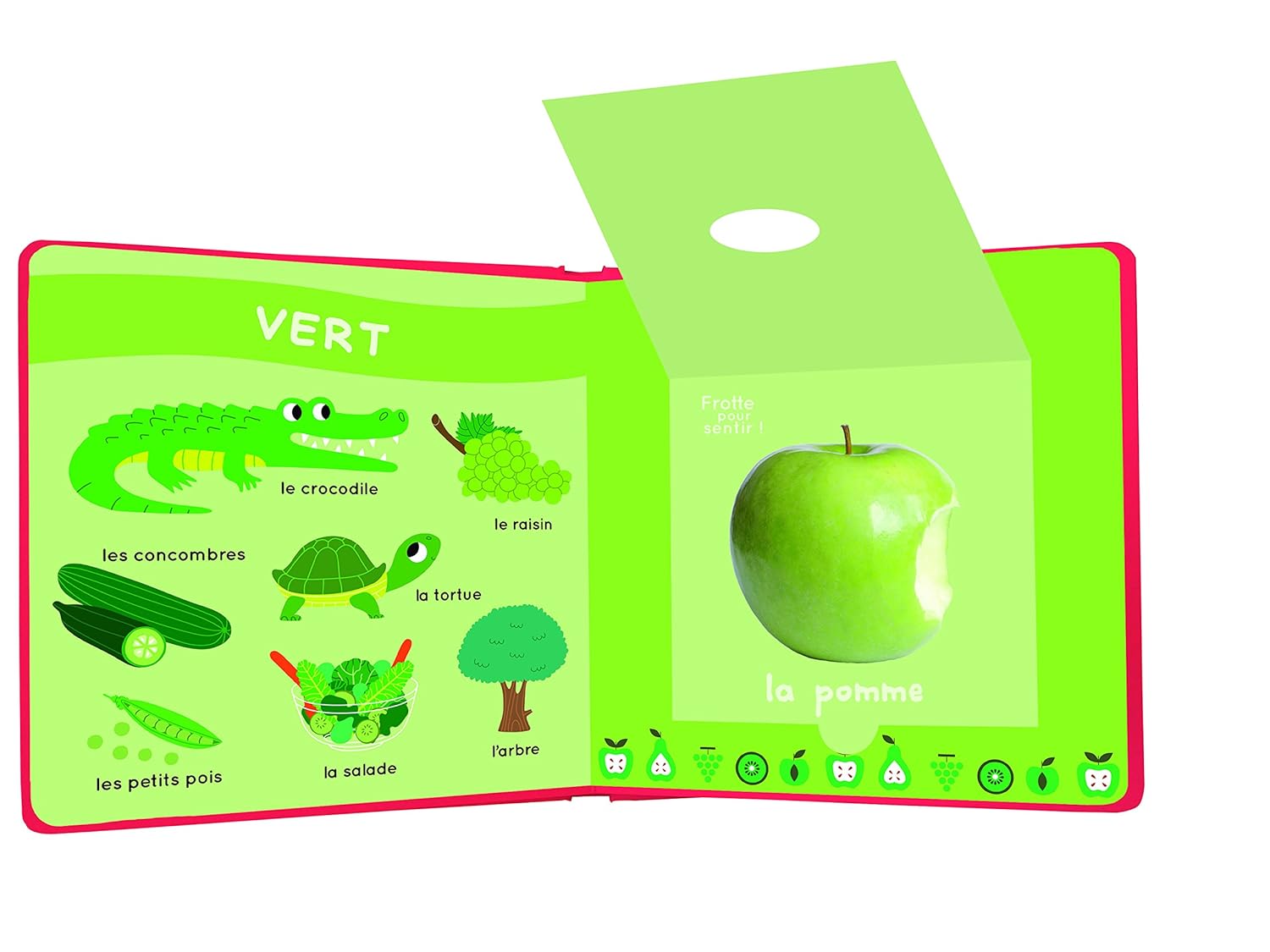 Mon livre des odeurs et des couleurs - les fruits Livres OLF