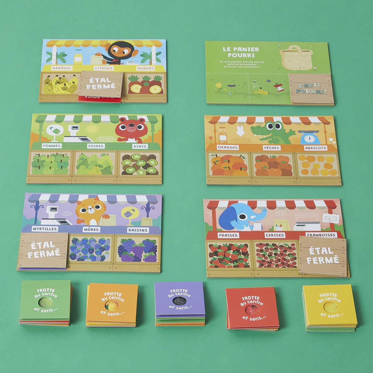 Mon premier jeu des odeurs et des couleurs - coffret Jeux & loisirs créatifs OLF