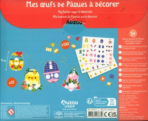 Mes oeufs de Pâques à décorer Jeux & loisirs créatifs OLF