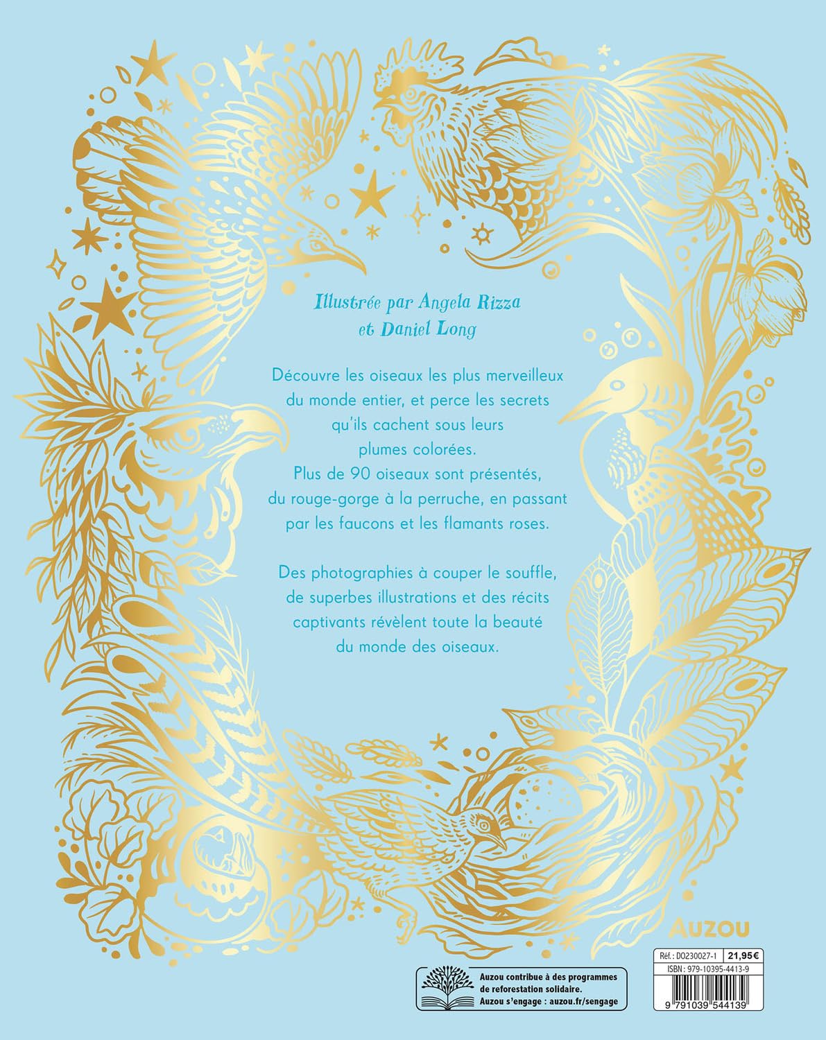 L'Anthologie illustrée des oiseaux merveilleux - grand format Livres OLF