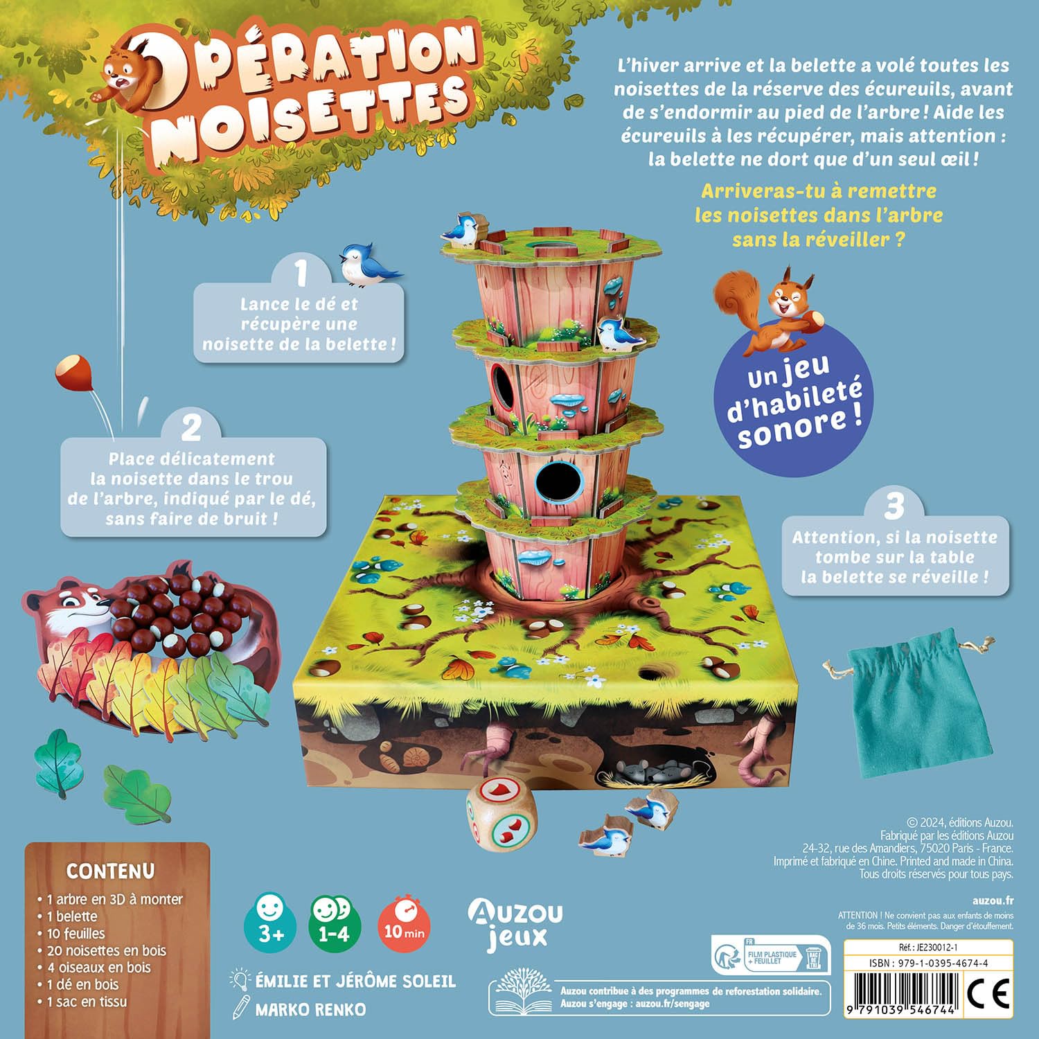 Opération Noisettes Jeux & loisirs créatifs OLF