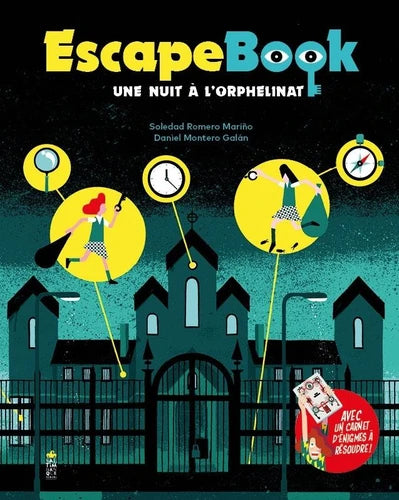 Livre-jeu : une nuit à l'orphelinat - Enigmes dès 7 ans Cahiers de jeux Dargaud