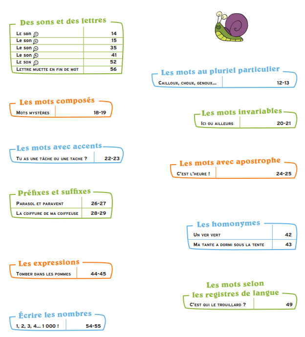 Cahier de jeux: orthographe et vocabulaire - 8 - 9 ans - 5 et 6P Appuis scolaires,Cahiers de jeux OLF