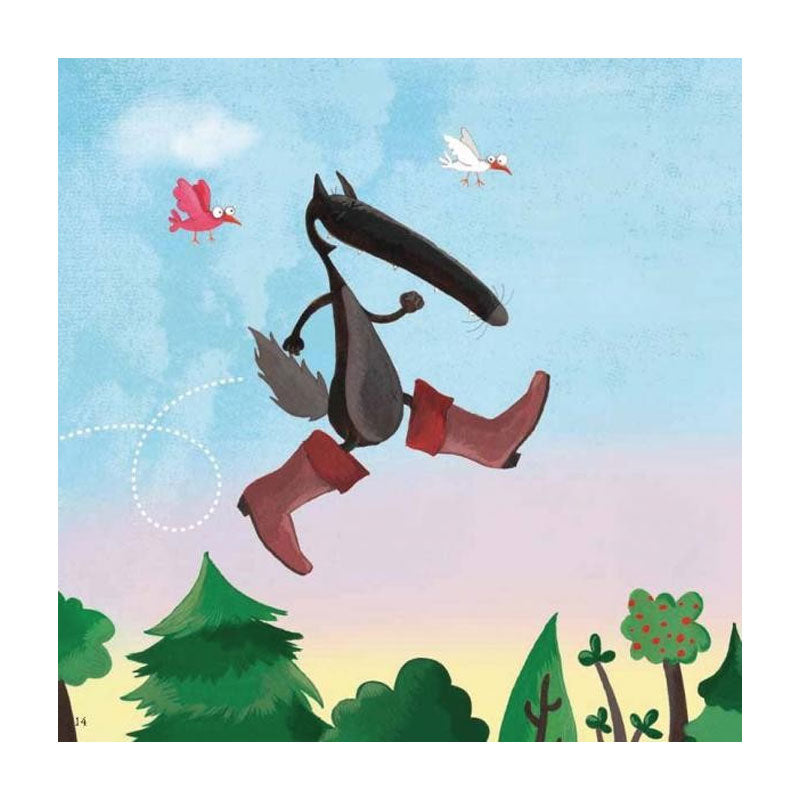 Le loup qui ne voulait plus marcher - Grand Album Livres OLF