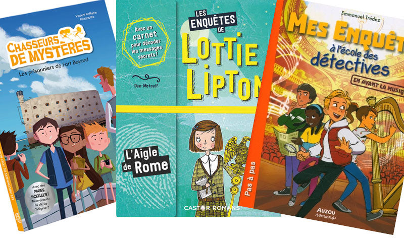 Pack de 3 enquêtes 7 - 9 ans - Rabais 10% Livres La family shop