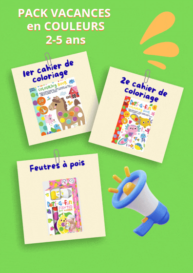 Pack Spécial Vacances en couleurs