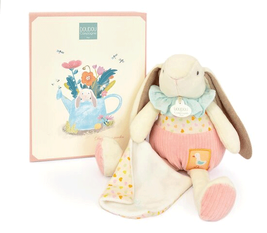 Mon Pantin Doudou Lapin - Cadeau de naissance