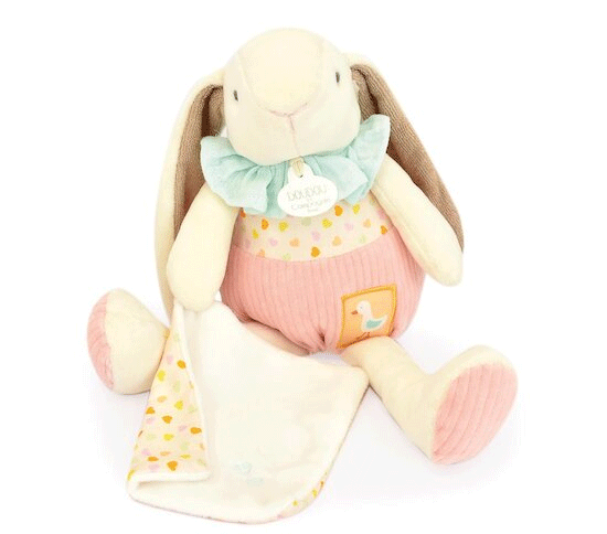Mon Pantin Doudou Lapin - Cadeau de naissance