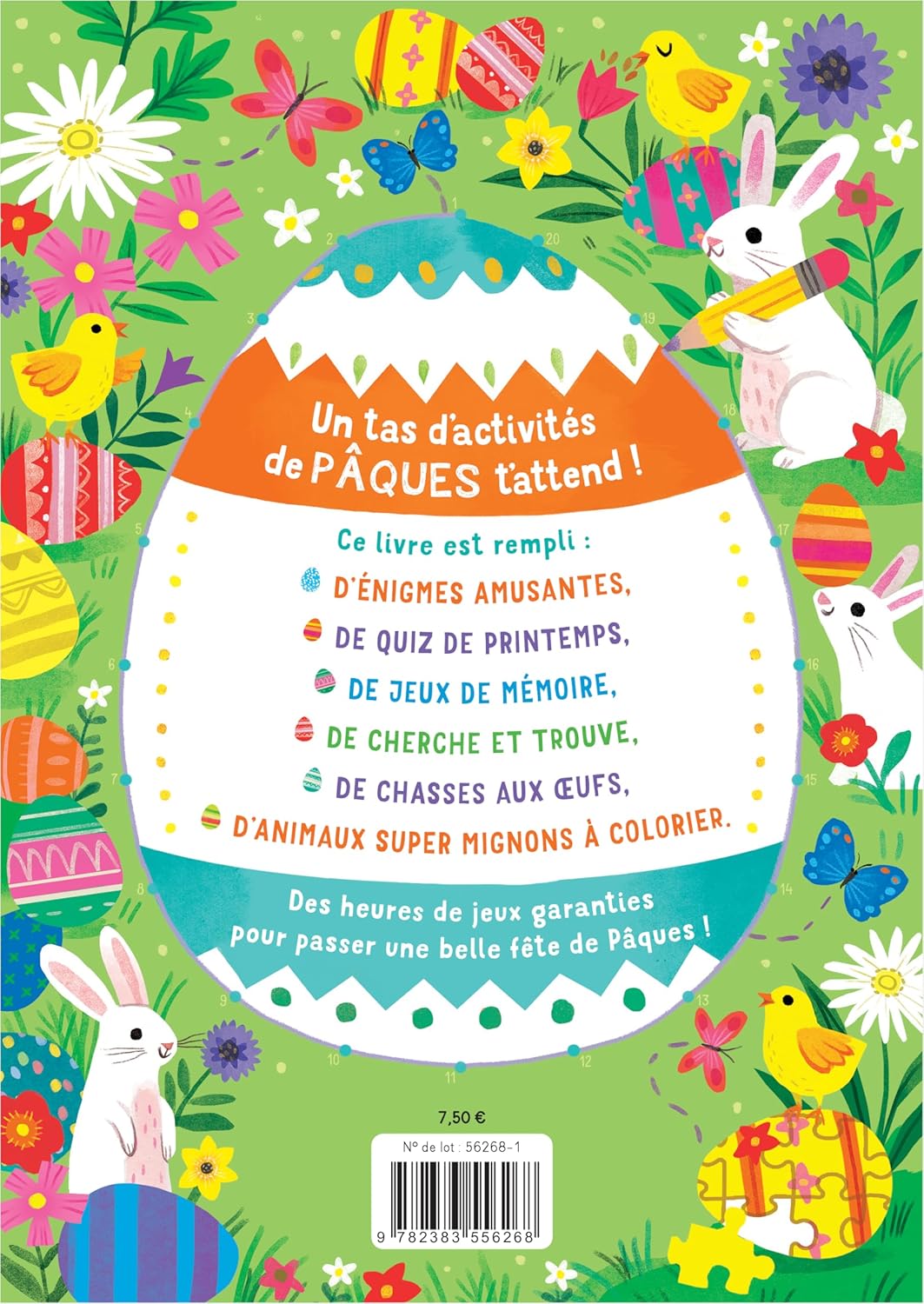Mon super livre de jeux - Pâques Cahiers de jeux Dilisco - OLF