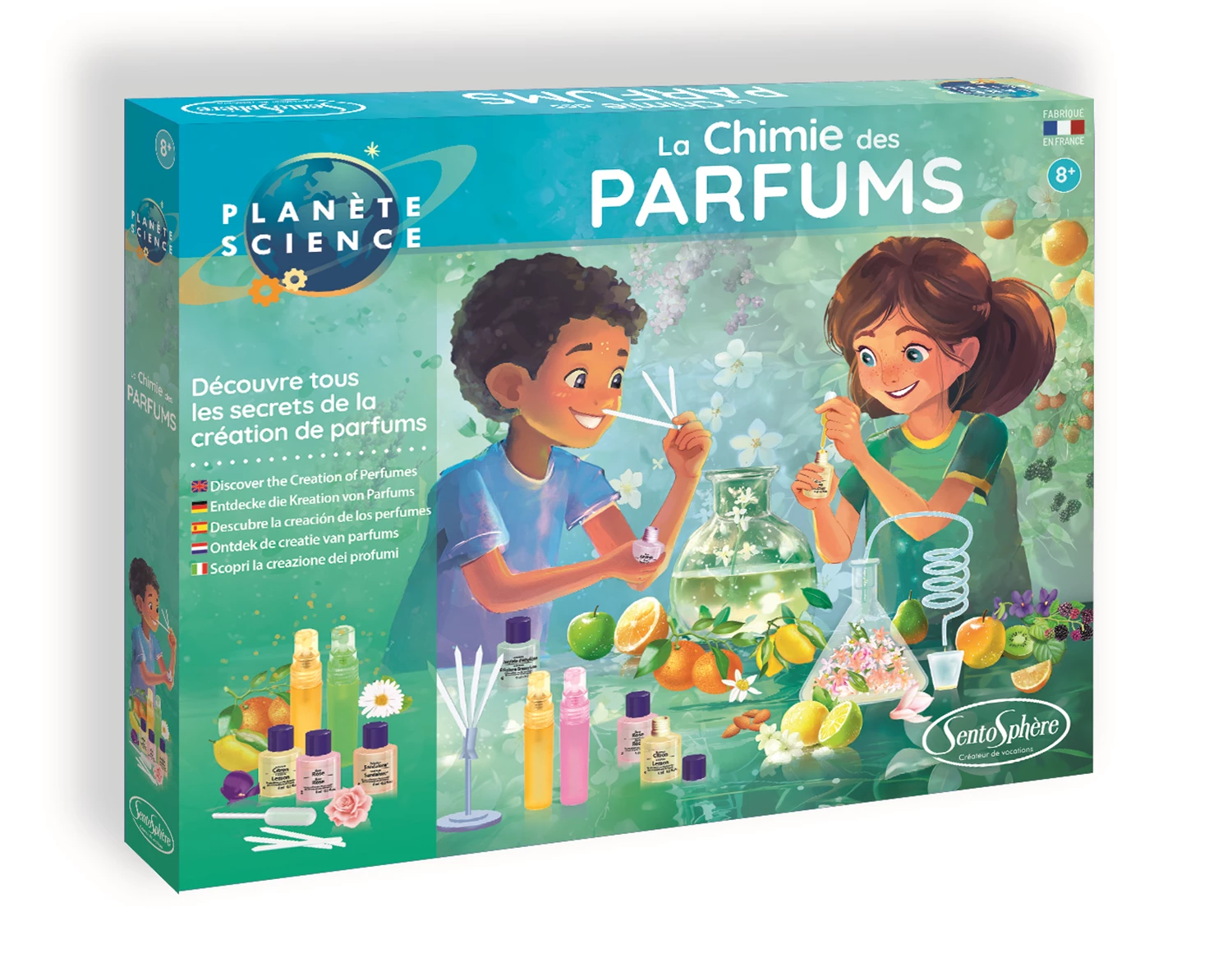 La chimie des parfums - Coffret Sentosphère Jeux & loisirs créatifs Swissgames