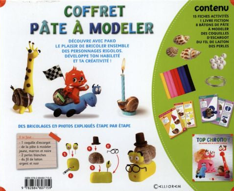 Pâte à modeler, un coffret complet