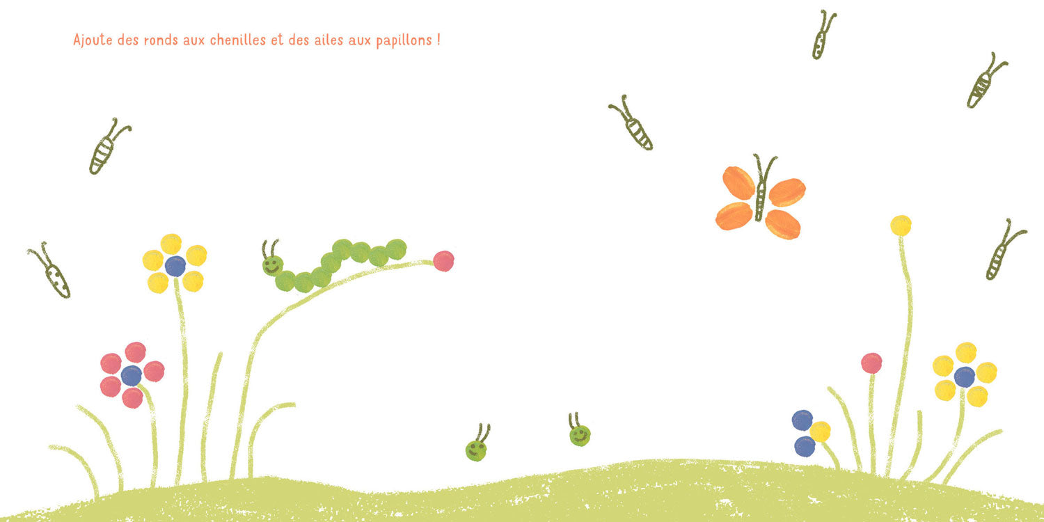 Je peins avec mes doigts les animaux de la ferme Livres La family shop