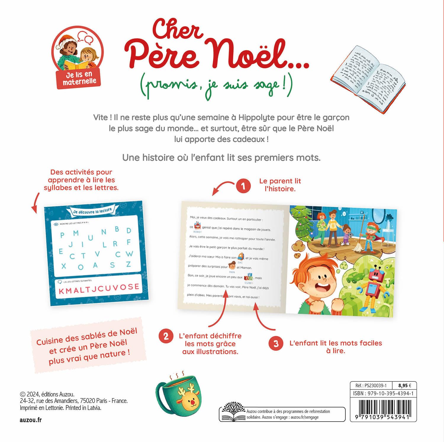 Cher Père Noël... (Promis, je suis sage !) - lecture à deux Livres OLF