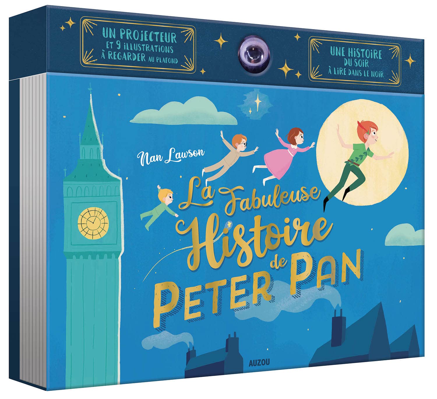 La Fabuleuse Histoire de Peter Pan - livre projecteur Livres OLF