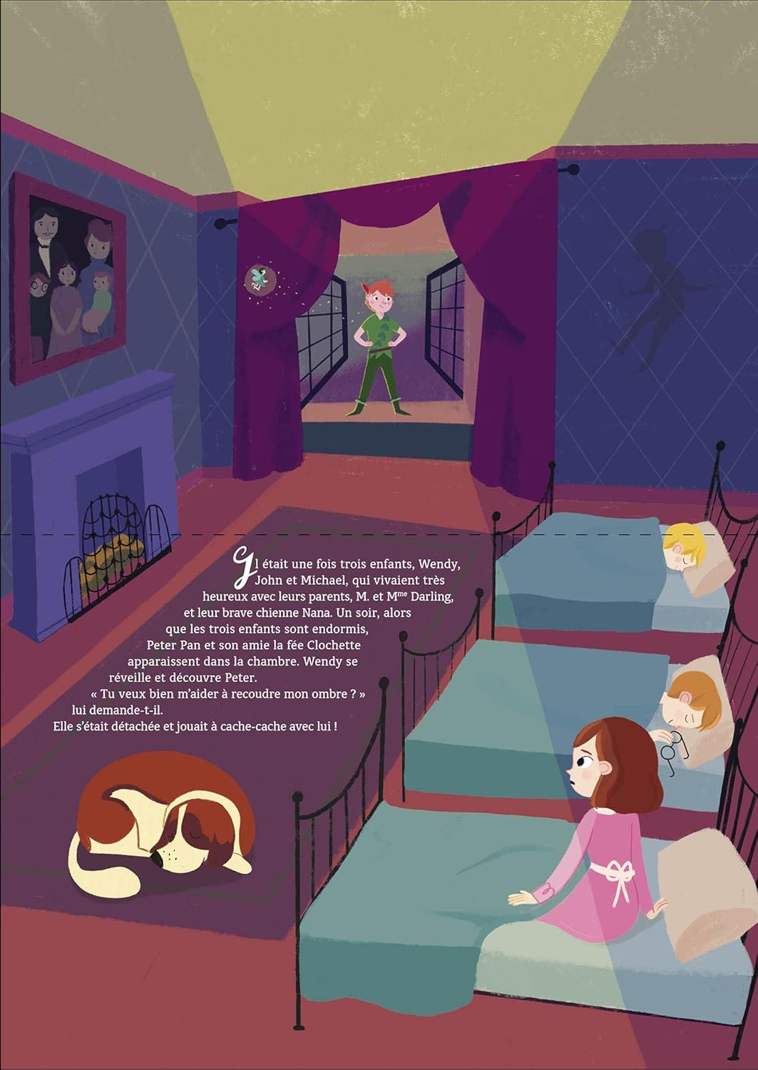 La Fabuleuse Histoire de Peter Pan - livre projecteur Livres OLF