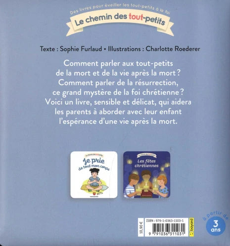 Pour te parler de la vie, de la mort et de la résurrection... Livres La family shop