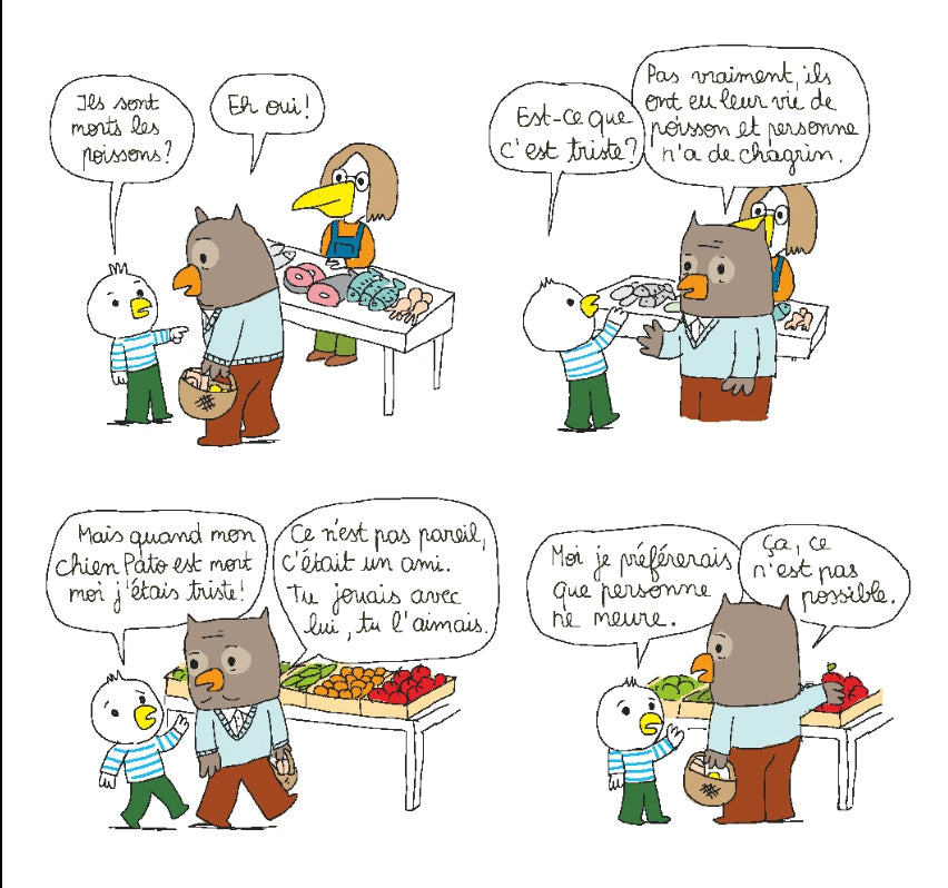 Les questions des tout-petits sur la mort Livres La family shop