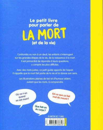 Petit livre pour parler de la mort et de la vie aux enfants Livres La family shop