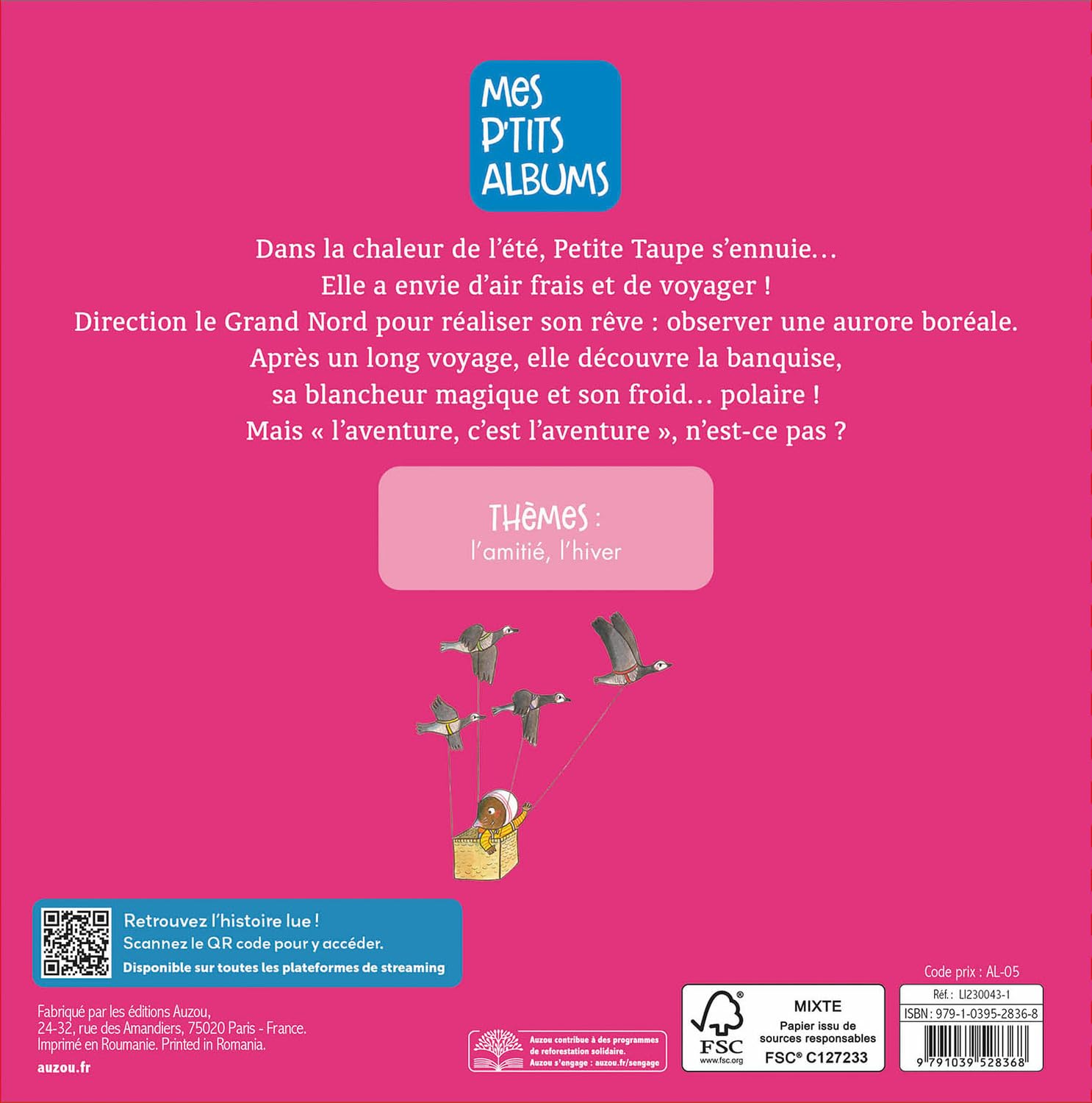 Petite Taupe et l'aventure du Grand Nord - broché Livres OLF