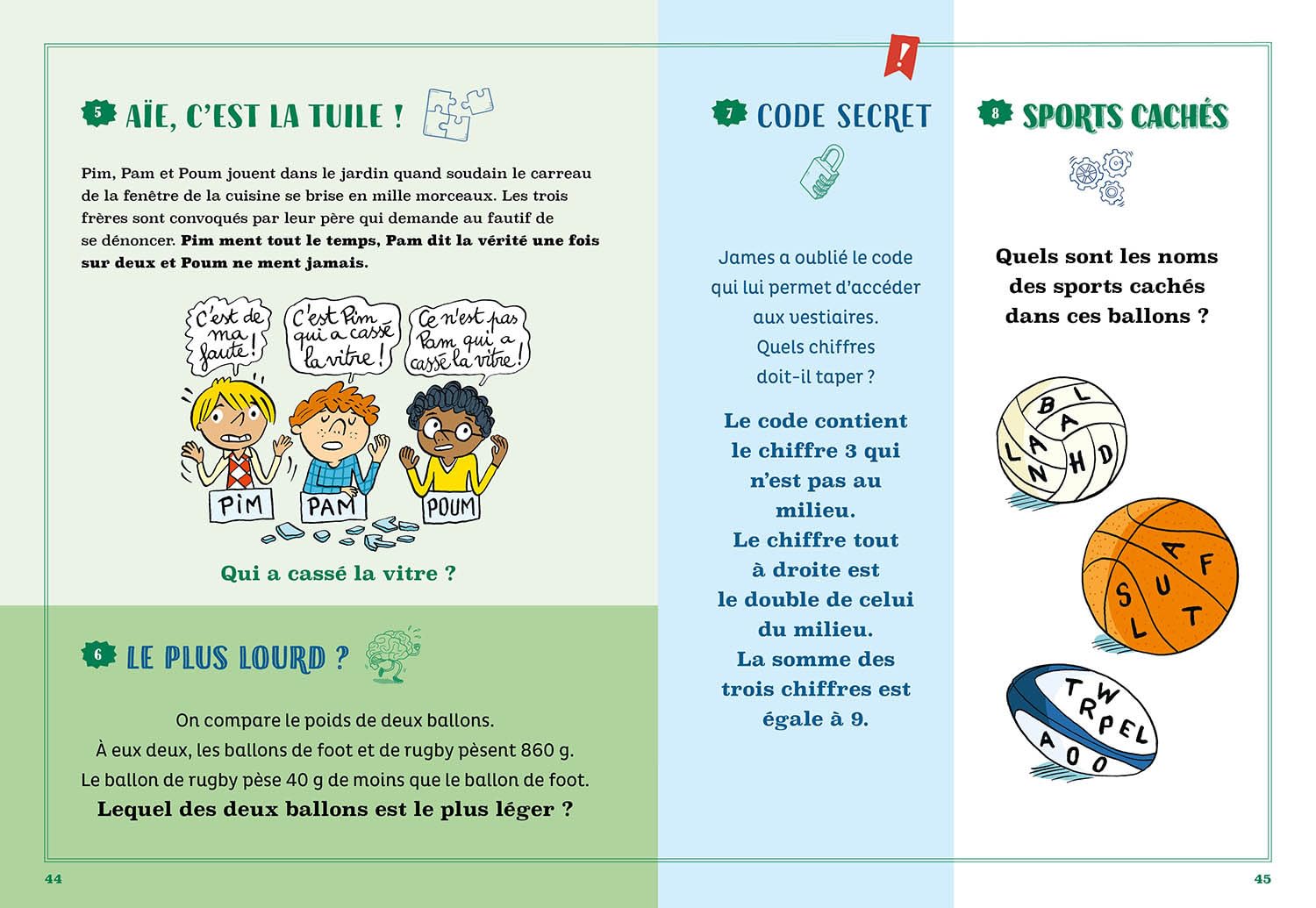 Petites et grandes énigmes pour tous les curieux Livres OLF