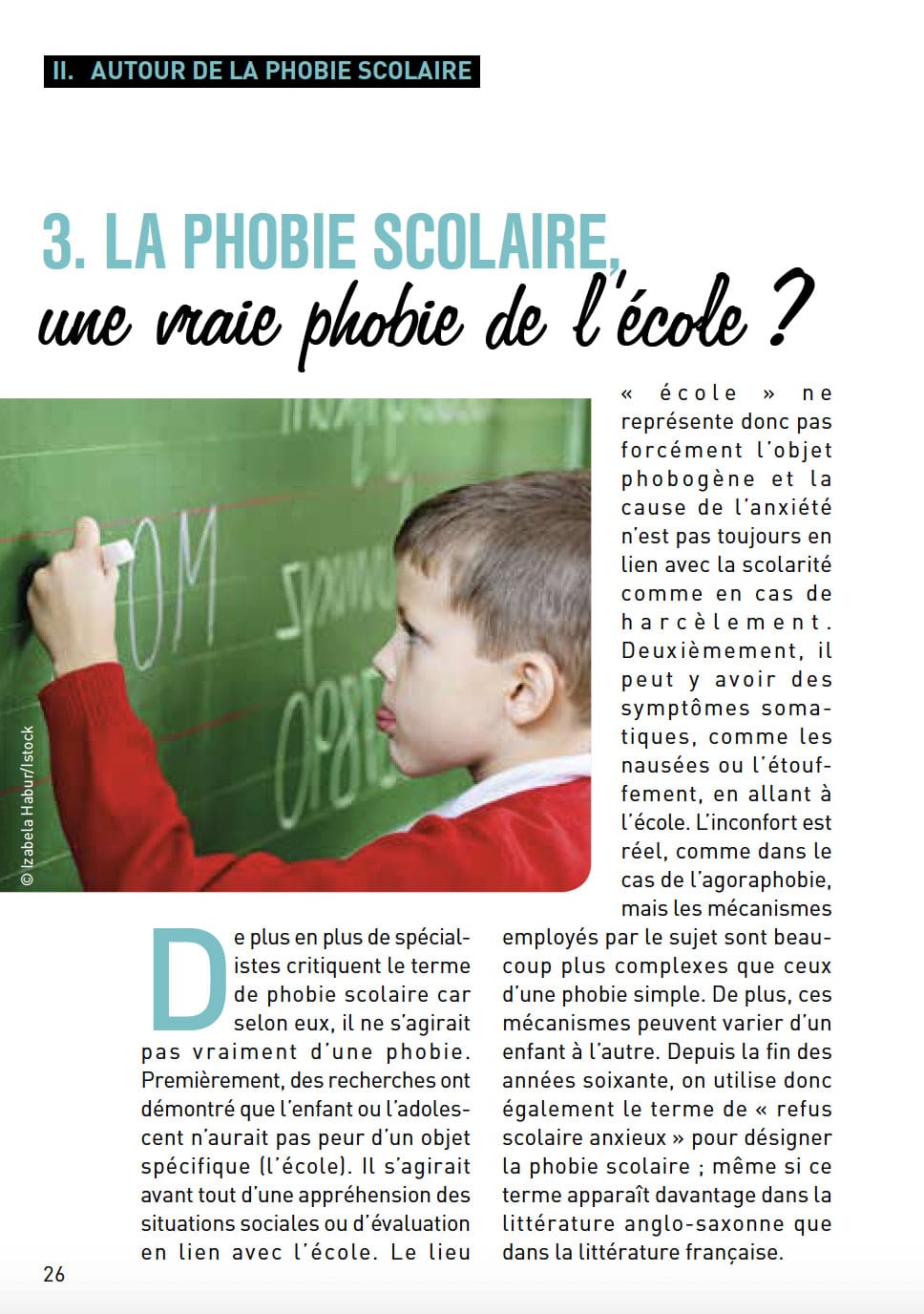 La Phobie Scolaire ! Comprendre pour agir. Livres OLF
