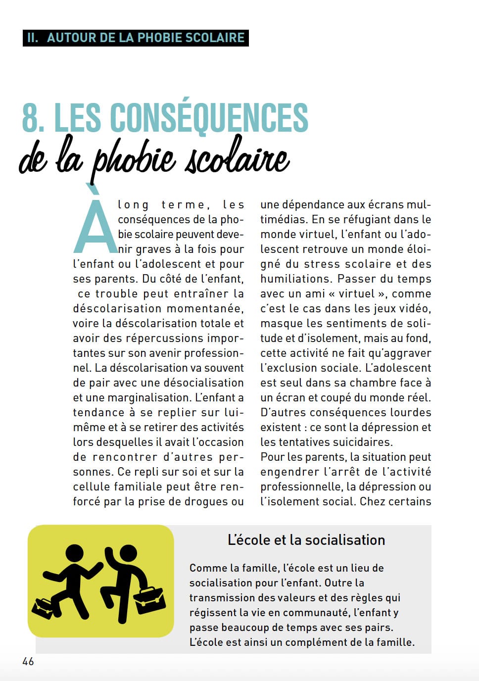 La Phobie Scolaire ! Comprendre pour agir. Livres OLF