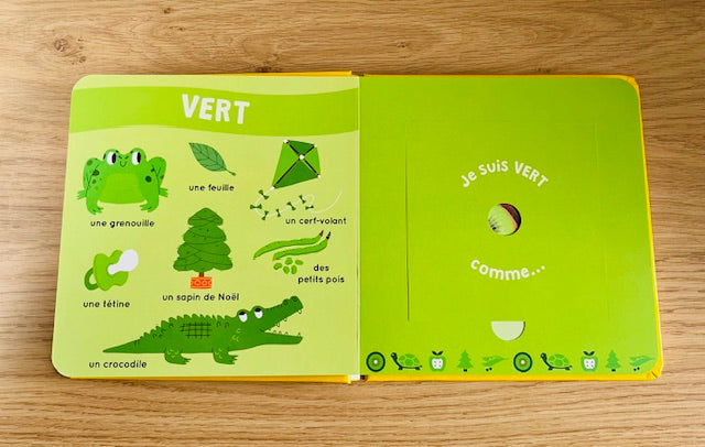 Mon livre des odeurs et des couleurs - Mes premières odeurs Livres OLF (Interforum)