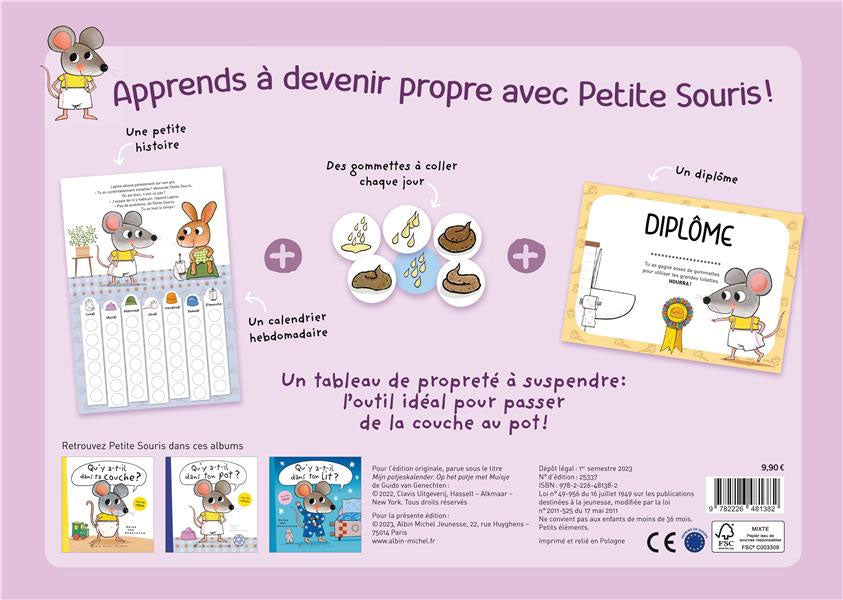 Je vais sur le pot ! Mon tableau de propreté - Avec 280 autocollants Livres OLF