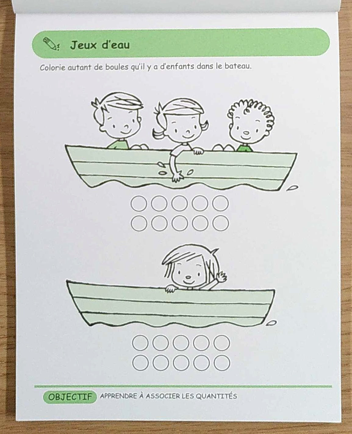 Premiers pas en calcul (5-6 ans) Cahiers de jeux OLF