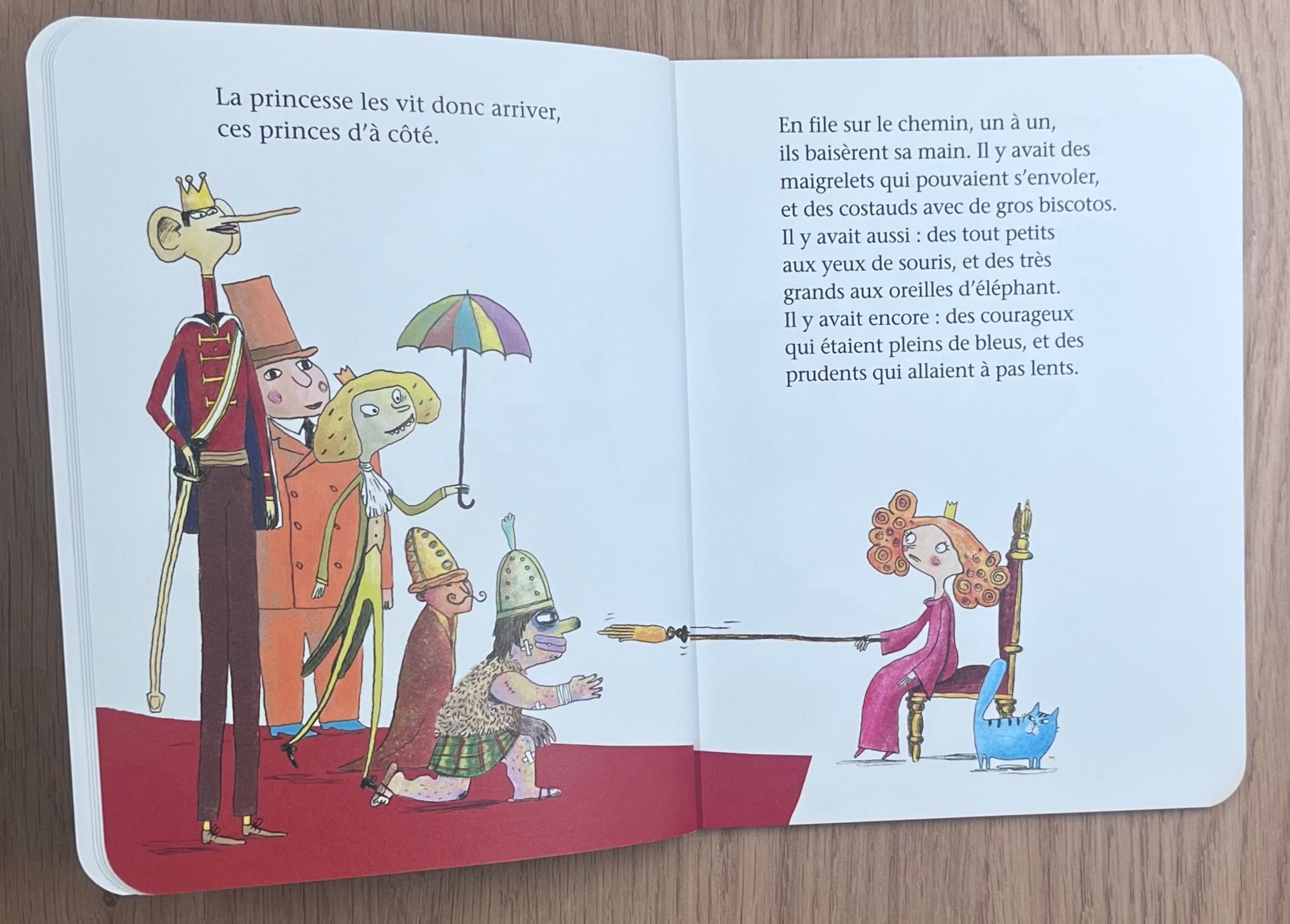La Princesse qui n'aimait pas les princes - Dès 3 ans Livres OLF