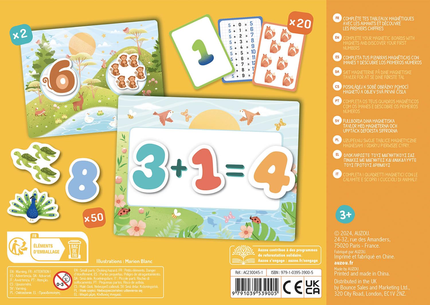 Mes premiers chiffres - coffret aimanté Jeux & loisirs créatifs OLF