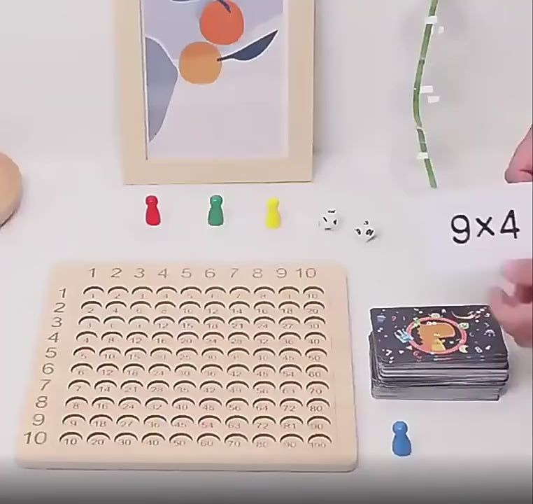 Je joue et j'apprends les additions et multiplications - Coffret de deux jeux en bois Jeux & loisirs créatifs OLF