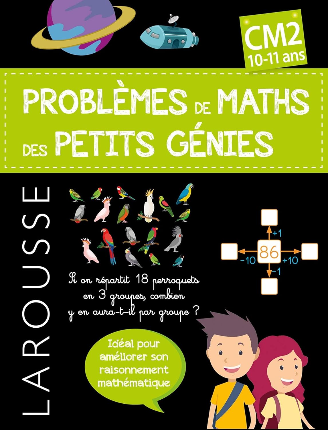 Problèmes de maths des Petits Génies : 10-11 ans - 7-8P