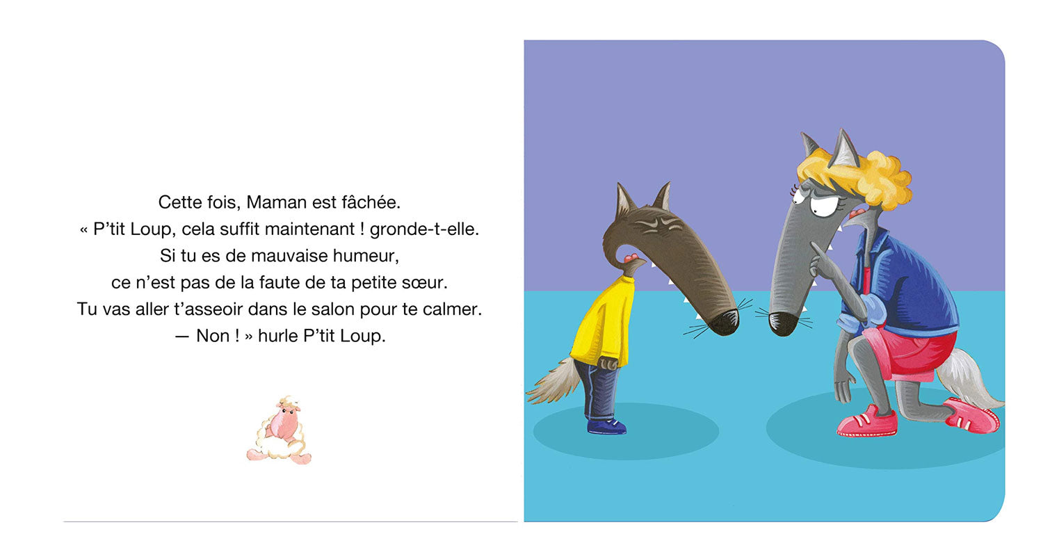 P'tit Loup fait une colère Livres OLF