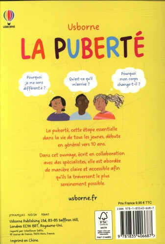 LA PUBERTÉ : L'ADOLESCENCE, LE CORPS ET LA SEXUALITÉ Livres OLF