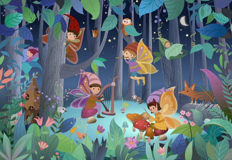 2 Puzzles Elfes et Fées - Enfant dès 3 ans - 24 pièces Jeux & loisirs créatifs Interplay (swissgame)