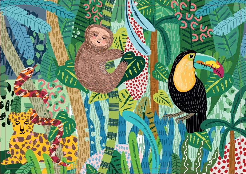 Les animaux d'Amérique du Sud- Enfant dès 4 ans - 36 pièces