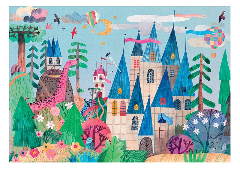 Puzzle Château féérique - Enfant dès 5 ans - 54 pièces Jeux & loisirs créatifs Interplay (swissgame)