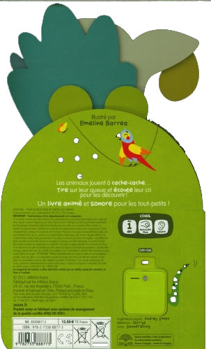 A qui sont ces queues d'animaux - livre sonore