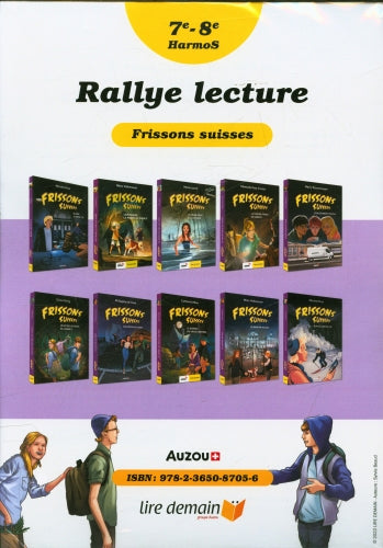 Rallye Lecture : Frisson Suisses: 7 et 8e Harmos Livres OLF
