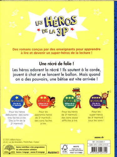 Une récré de folie! : Niveau 1, Fin de la 2e Harmos Livres OLF