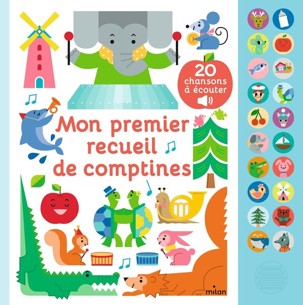 Mon premier recueil de comptines Livres La family shop