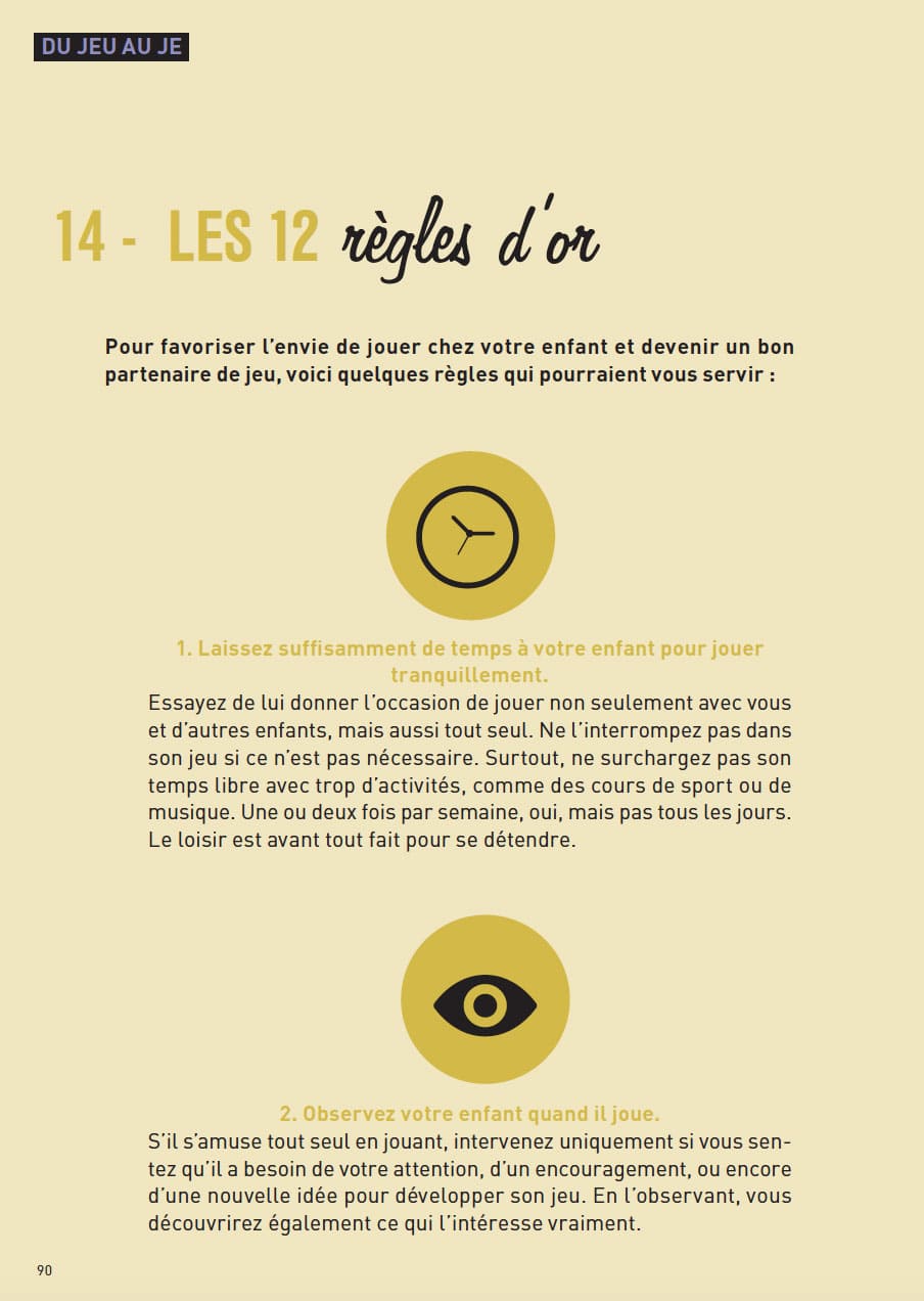 Du jeu au je - Quels jeux pour accompagner le développement de votre enfant? Livres La Family Shop