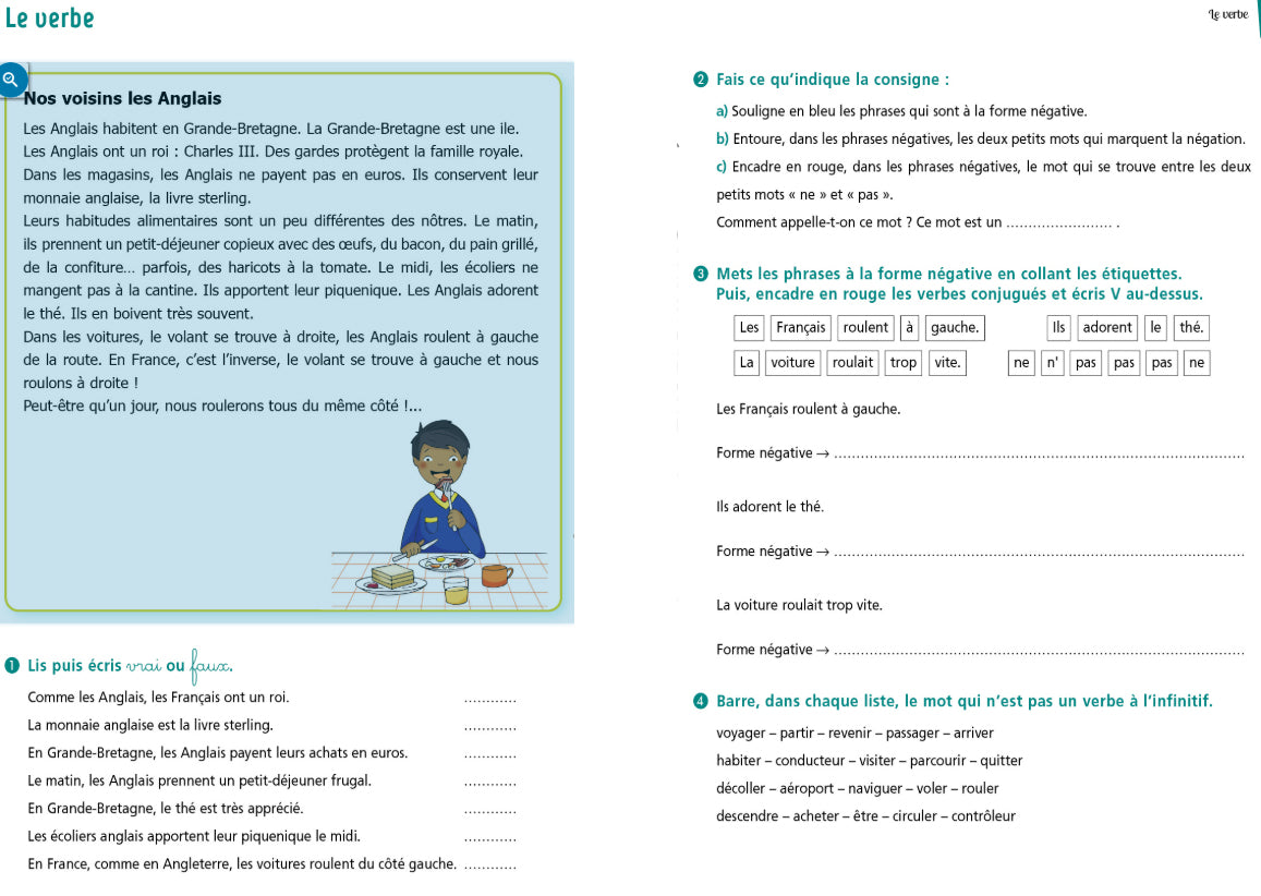 8-9 ans - Réussir en grammaire - 5-6P harmos Appuis scolaires La family shop