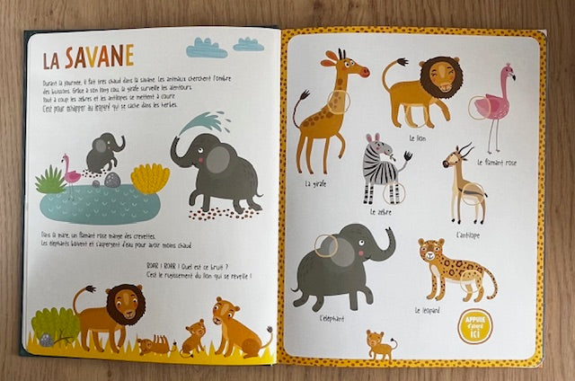 Mon livre sonore Animaux - 54 sons Jeux & loisirs créatifs OLF